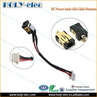 China POWER DC JACK WITH HARNESS CABLE SAMSUNG 900X4C-A03US NP900X4C-A03US AC CONNECTOR (PJ473) for sale