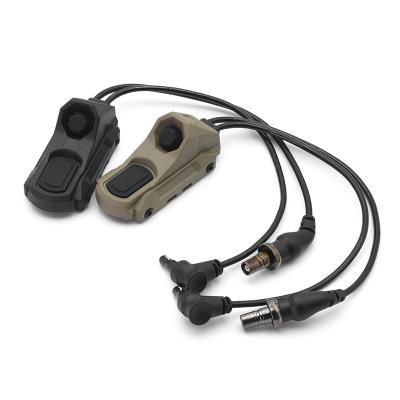 China Dual control Tactical AXON Switch With SF Crane 3.5mm Plug Dual Flashlight Button Switch for sale