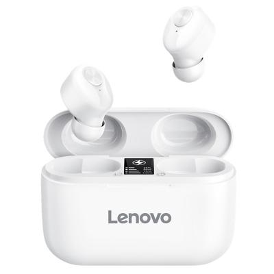 China Genuine Bass Lenovo HT18 wireless earbuds mini power bank headphone sports tws gaming stereo earphone waterproof handsfree smart powerful stereo earphone for sale