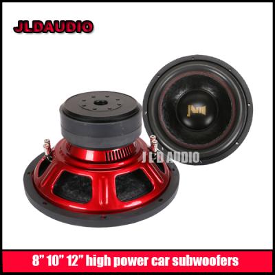 China Hot Selling 12 Inch Car Subwoofer Subwoofer With 500RMS Cheap Price Car Audio Subwoofers for sale