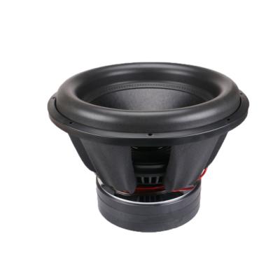 China For car audio subwoofer 12/15/18 inch series aluminum basket with huge motor 2000w RMS powered speaker subwoofer for big bass for sale