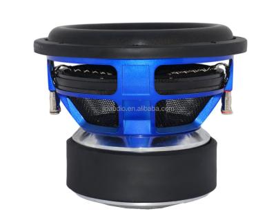 China High Quality Aluminum Frame 12inch Car Audio Subwoofer 210oz RMS 1200w Magnet Powered High SPL Subwoofer From China for sale