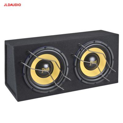 China JLD PORTABLE Car 12inch Subwoofer Dual Audio Sealed Passive Enclosure for sale