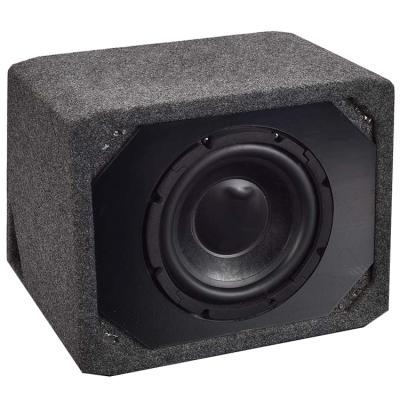 China Car Audio System JLD 8 Inch AUDIO Vented Passive Subwoofer Enclosure Box for sale