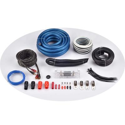 China Hot Selling Audio Kits WKa-002 Speaker Car Wiring Amp Wiring Kit JLD Amplifier Wiring Harness Kit for sale