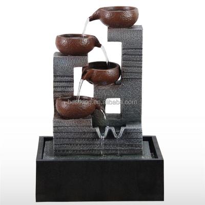 China Unique China China Skills Products Polyresin Abstract Fountain for sale