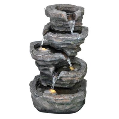 China 2020 High Quality Custom Made Europe Factory Direct Resin Angel Tabletop Indoor Fountains For Sale for sale