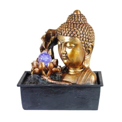 China Europe Waterfall Buddha Fountain Buddha Wall Waterfall Fountain Antique Craft for sale