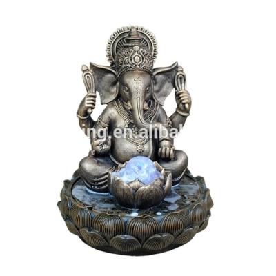 China Europe Polyresin Indian God Fountain With Ball for sale