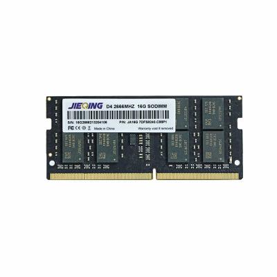 China Hot Sale 16GB 1GX8 RAM DDR4 2666MHz CCE SODIMM CL19 1.2V 260pins Non SODIMM Memory Bank For Notebook RAM for sale