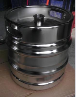 China beer keg with polished from 10L to 59L bright silver colour for brewing and micro brewery for sale