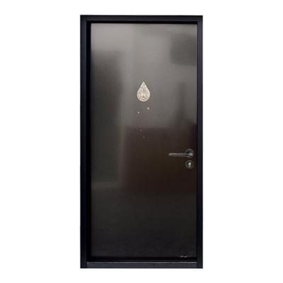 China Sound Insulation Sound Insulation Interior Door Room Door Waterdrop Diamond Titanium Artistic Soundproof Room Door for sale