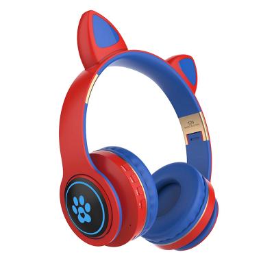 China Wireless Headphone Electronics Product Headphones Cat Ear Gaming Headset for sale