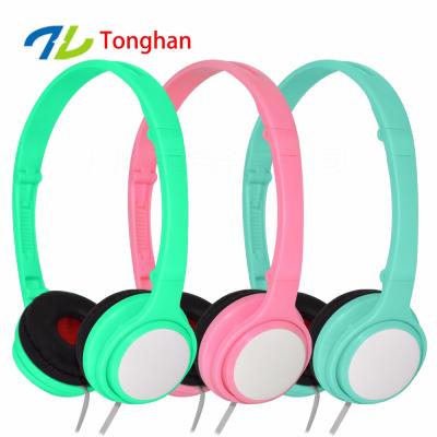 China Headband Private Label Headphones OEM Logo Kids Headphone With Mic for sale