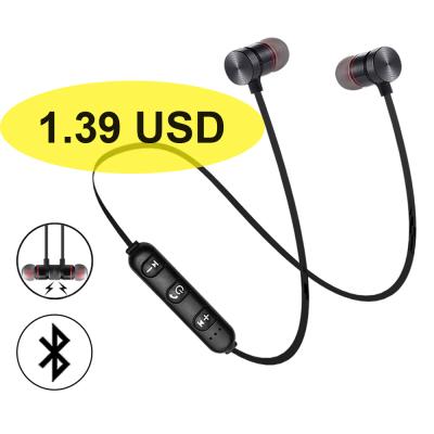 China In-Ear Amazon Ebay Custom Designed Cheapest Handsfree Metal Sports Earphone for sale