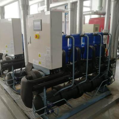 China Outdoor Modular Water Source Heat Pump , Scroll Type Heat Pump , Modular HVAC System for sale