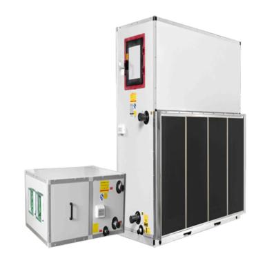 China Hotels HAVC System Chilled Water Air Handling Unit Customized Combined With Cooling And Heating for sale