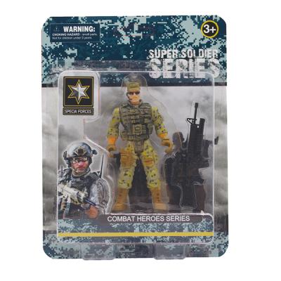 China High Quality Plastic Military Plastic Toy Soldier Mini Toy Action Number Children Kids Play Set for sale