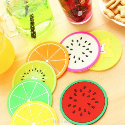 China XMZJ Logo Wholesale Round Rubber Soft PVC Silicone Cup Viable Custom Coaster For Beverage for sale