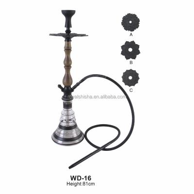 China 2020 Real Wood Shisha Manufactural New Real Wood Royal Design Luxury Hookah for sale