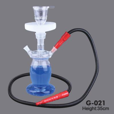 China Modern Design Royal Shisha All Friend Clear Glass Hookah Smoking Shisha for sale