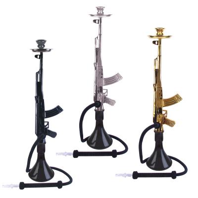 China 2018 GIFT man present wholesale resin lavoo hookah gun shisha hot sale ak47 hookah for sale