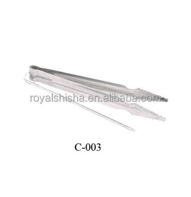 China Disposeble Wholesale Shisha Accessories Metal Hookah Tongs for sale