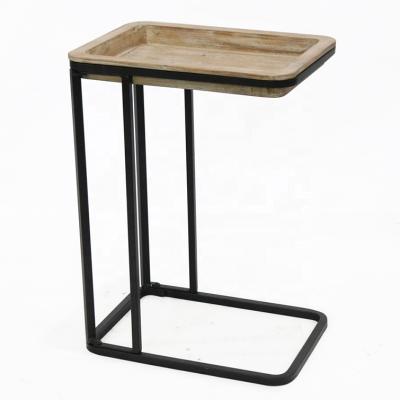 China Modern Demountable Furniture Dismountable Luxury Wood Coffee End Tea Table Side Accent Side Table For Living Room Bedroom for sale