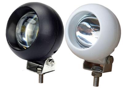 China 25W Cree Led Work Light 12v Waterproof , Black White Housing Cree Led Running Lights for sale