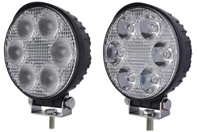 China Round 900 Lumen Led Flood Lights For Trucks , Automotive Work Light 12V 24V for sale