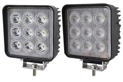 China 12V Driving off road Car Lighting System 27W Led Work Lights For truck and trailer for sale