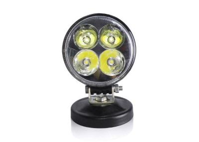 China Automotive Round Epistar 12w Led Work Light 12v , ATV Led Offroad Lights With CE , ROHS for sale