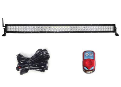 China 40“ 240W remote control led light bar with spot / flood / combo beam 16800LM for sale