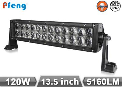 China Osram 120W  Double Row 13.5 Inch Led Light Bar Waterproof 50000 Hours Life Time for sale