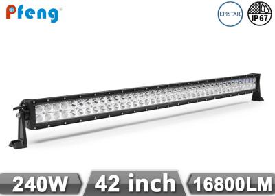 China IP68 16800LM 240 watt Double Row Led Light Bar ,  Spot Beam Led Light Bar for sale