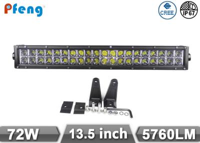 China 120w IP 67 Black Housing Double Row Led Light Bar 30000 hours life time for sale