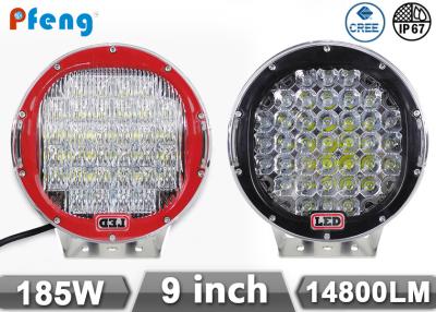 China High Power 9 inch 185W IP67 Cree Led Work Light For Off road With Multi Colors for sale