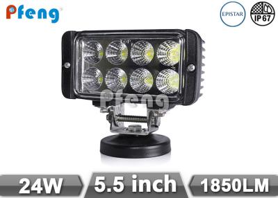 China 5.5 Inch 24W Off Road Led Work Light 3W LED 1850 Lumen 2 Years Warranty for sale