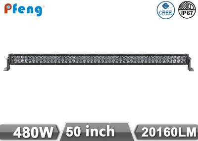 China 50'' 480W 4D Light Led Light Bar For Truck In Osram LED With Spot Flood Beam for sale