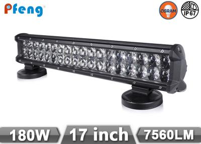 China 4D Light 17'' 180W Led Light Bar , Truck In Osram LED With Adjustable Foot for sale