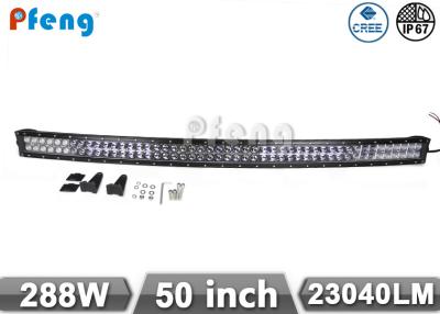 China Cree Chip Curved 50 Inch 288W Led Light Bar for Off Road Waterproof IP67 for sale