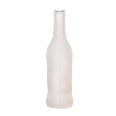 China Wholesale empty beverage fruit salad bottle was ice wine bottle custom juice beverage glass packing glass for sale