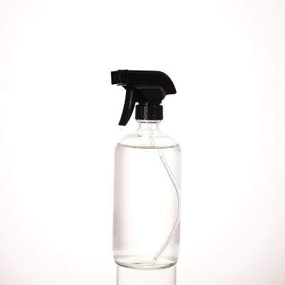 China Hot Sale 500ml Personal Care Glass Cosmetic Bottle With Press Pump Spray Bottle Or Mist Trigger Spray Bottle for sale