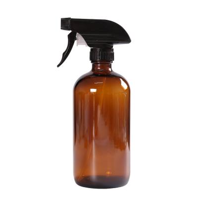 China Personal Care Push Button Pump Black Thick Cylinder Glass Cosmetic Dropper Packaging Bottle With Dropper Or Press Pump Bottle for sale