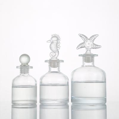 China Wholesale Personal Care Travel High Quality Portable Refill Empty Glass Perfume Bottle With Cork Stoppers for sale