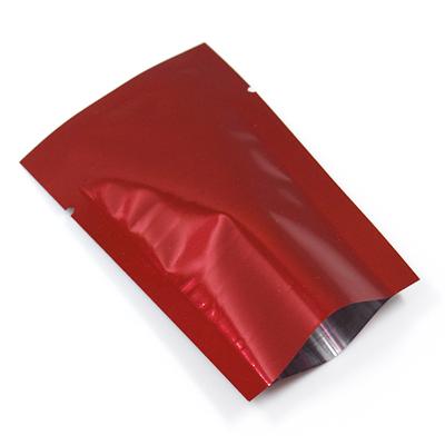 China 100Pcs/Lot Aluminum Foil Moisture Proof Open Top Vacuum Bags Heat Seal Food Storage Packaging Pouches For Coffee Tea Snacks Nuts Pack for sale