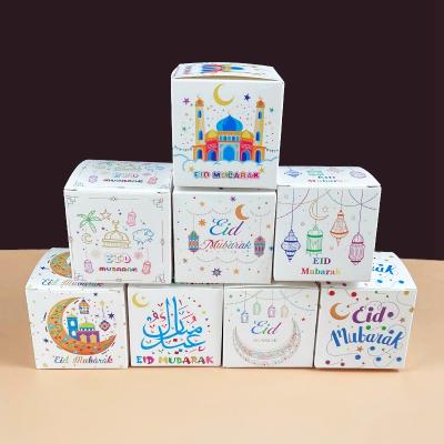 China Biodegradable Products Ramadan Kareem Ramadan Decoration Islamic Muslim Party Eid Mubarak Gift Box Candy Chocolate Tote Bag for sale