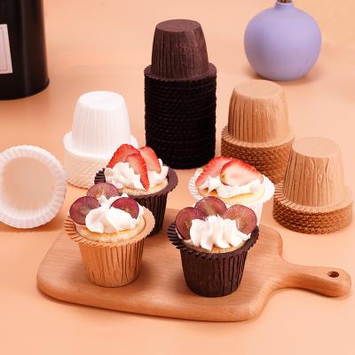 China Biodegradable Cupcake Liner Paper Cups Tray Cake Decorating Tools Birthday Party Baking Decor for sale