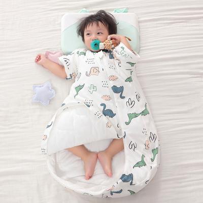 China Winter Breathable Portable Blanket Interlock Baby Warm Soft Sleeping Bag With Zipper for sale