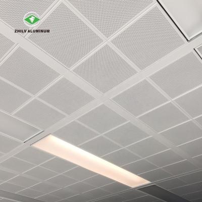 China Perforated Aluminum Ceilings Metal Ceiling Material And Perforated Ceilings Feature Aluminum Ceiling Tiles for sale